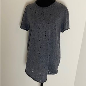 Anthropologie distressed tee